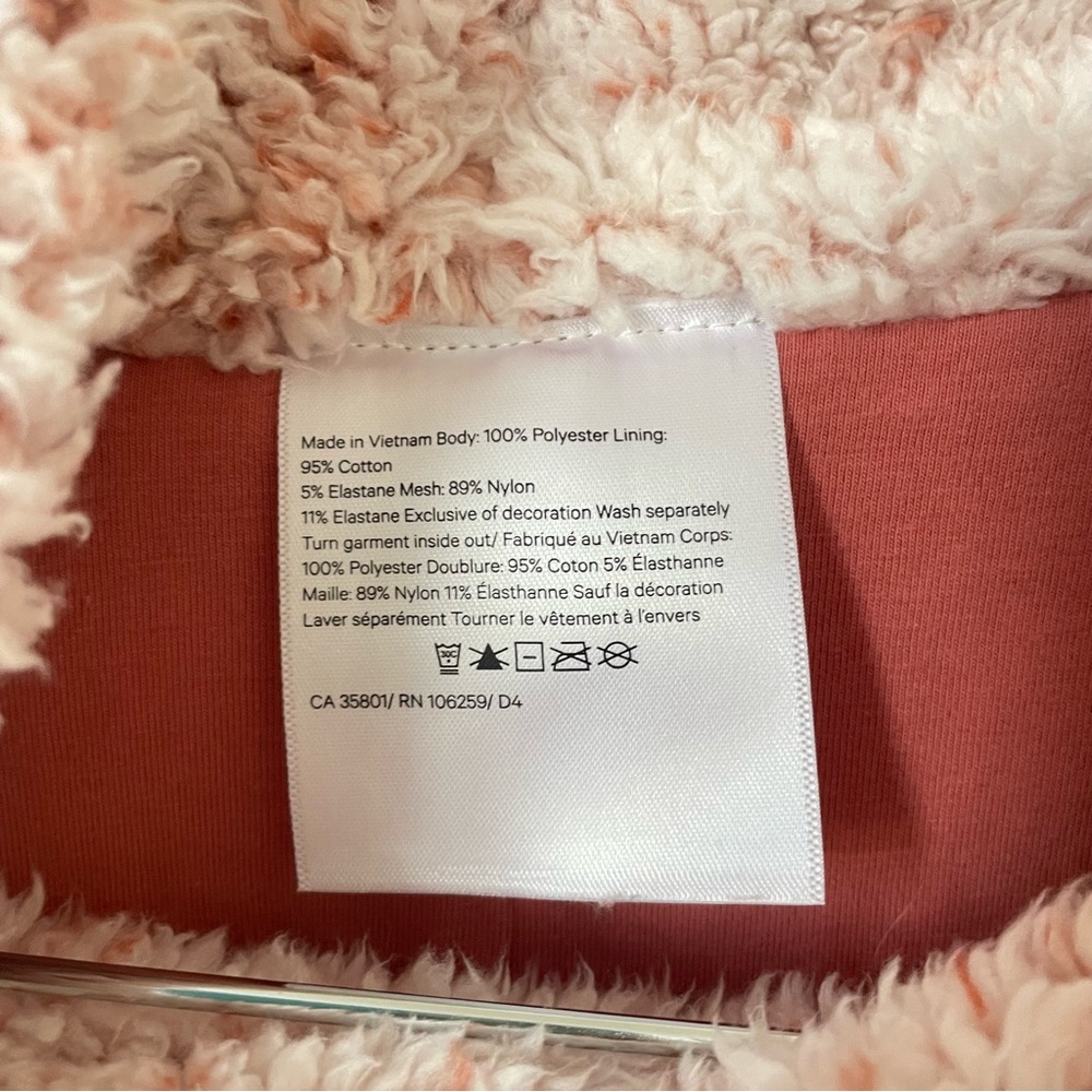 Lululemon Warm Restore Sherpa Pullover Fleece Sweatshirt - Picture 5 of 8